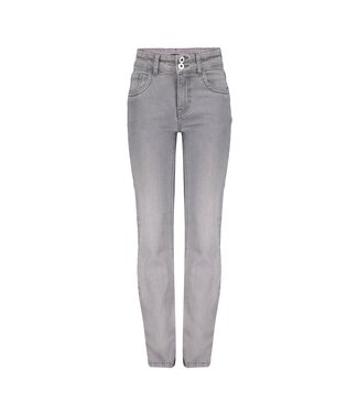 Frankie & Liberty winter jeansbroek meisjes - licht grijs - bootcut fit