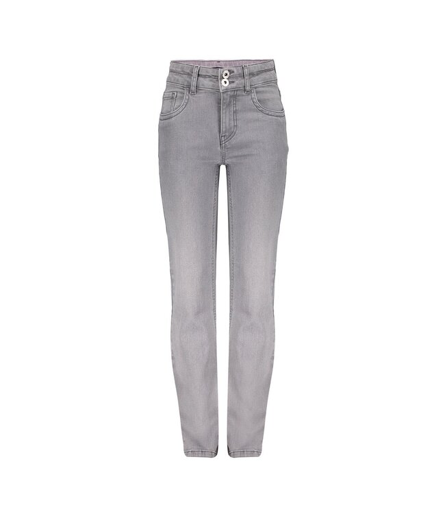 Frankie & Liberty winter jeansbroek meisjes - licht grijs - bootcut fit
