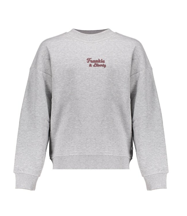 Frankie & Liberty winter sweatshirt meisjes - grijs