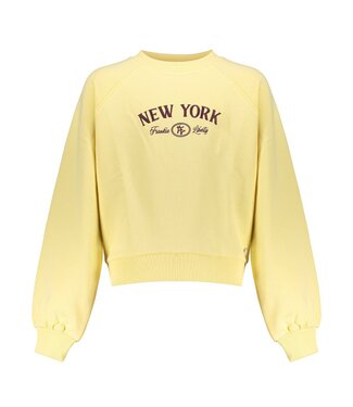 Frankie & Liberty winter sweatshirt meisjes - geel - Ney York