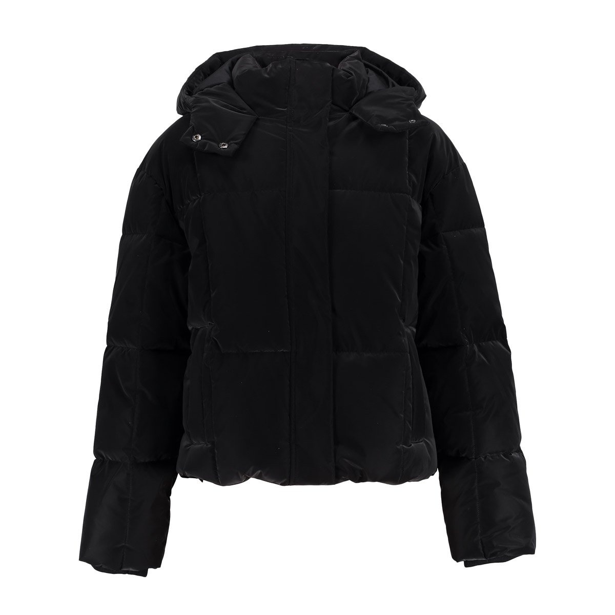 Frankie & Liberty winter winterjas puffer meisjes - zwart - oversized fit afbeelding