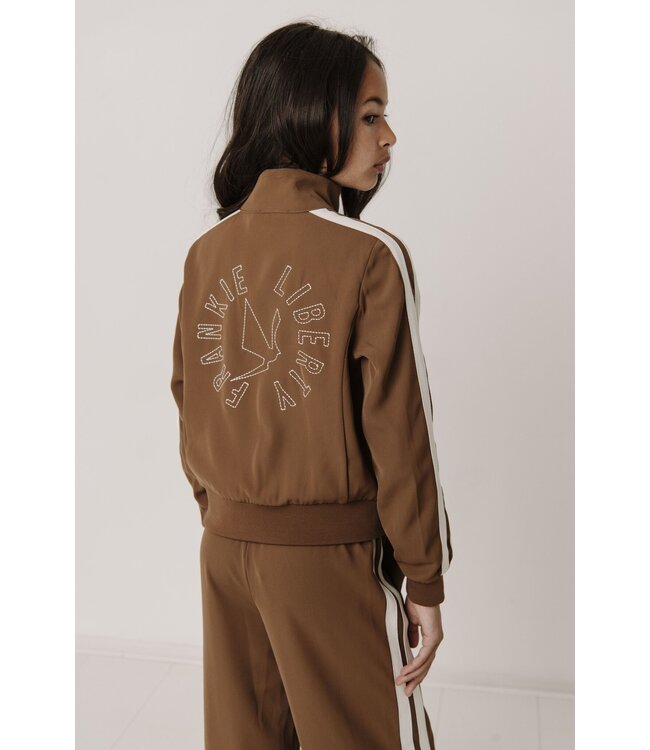 Frankie & Liberty winter trainingsvest meisjes - bruin
