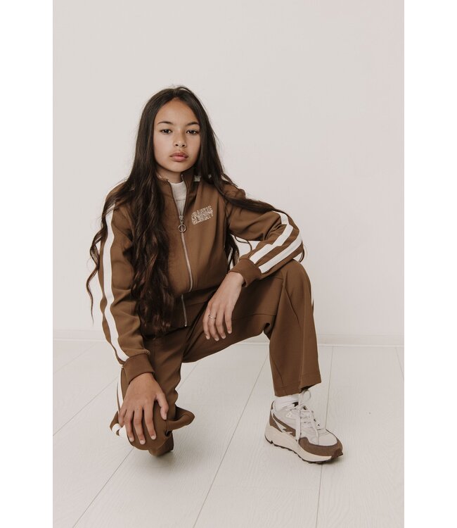 Frankie & Liberty winter trainingsvest meisjes - bruin