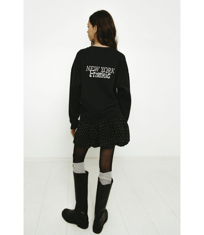 Frankie & Liberty winter sweater meisjes - zwart - NY
