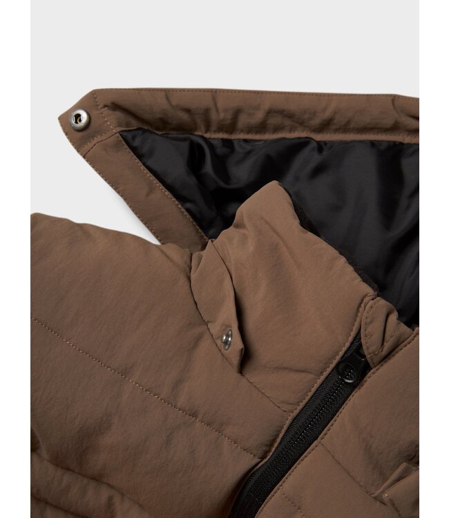 Name it winter winterjas jongens - grijs - puffer - NkmMelvin