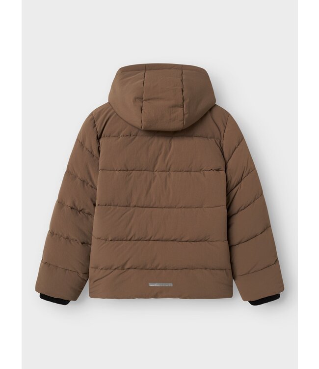 Name it winter winterjas jongens - grijs - puffer - NkmMelvin