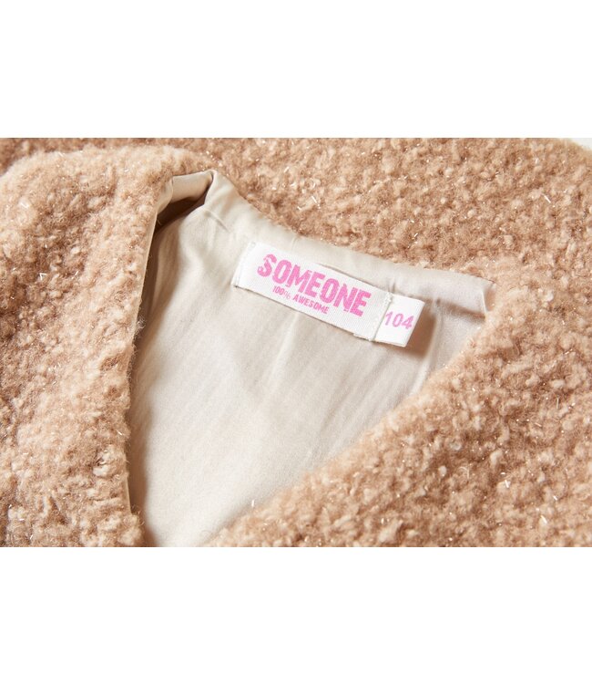 Someone winter gilet meisjes - beige - no sleeve - Aida