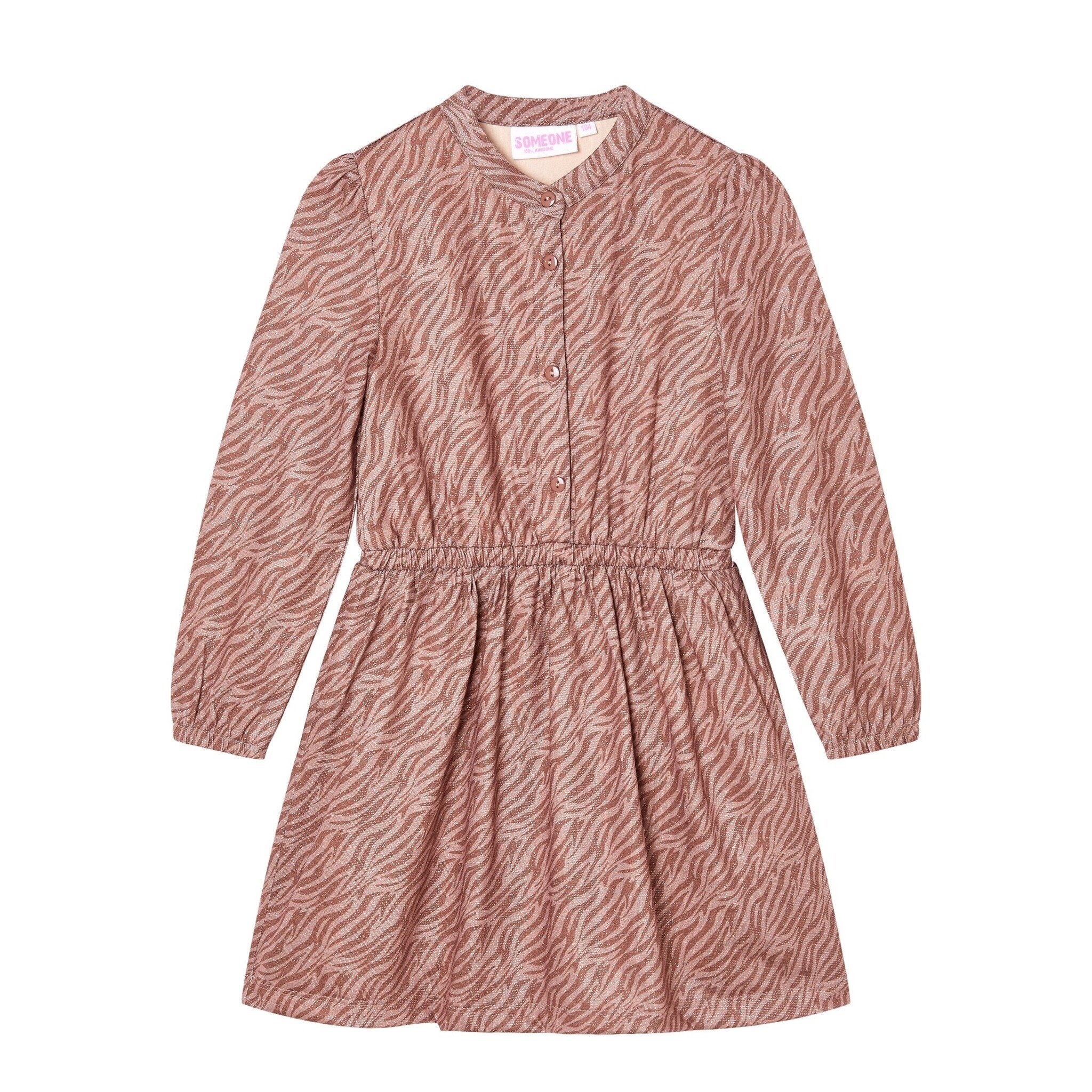 Someone winter jurk meisjes - beige - Aida afbeelding