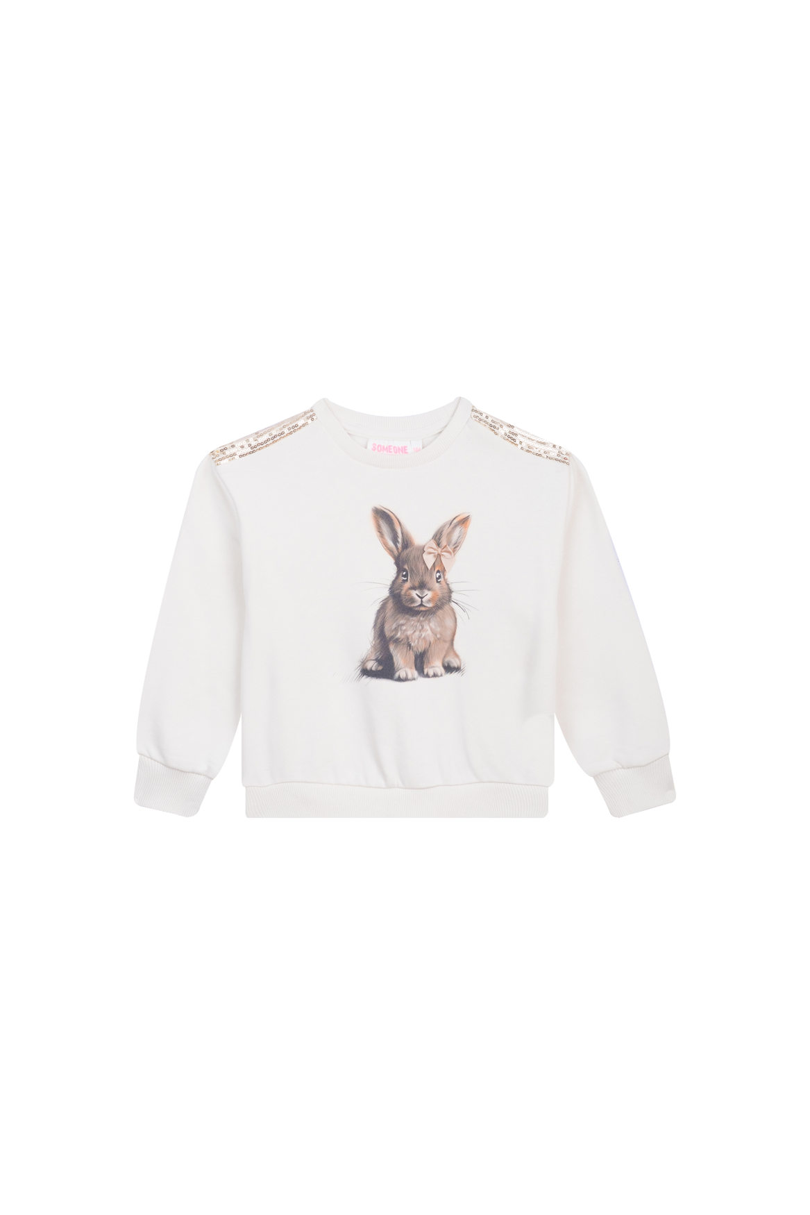 Someone winter sweater meisjes - donker ecru - Deery afbeelding