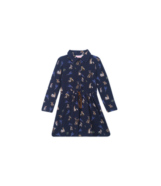 Someone winter jurk meisjes - navy blauw - Dorian