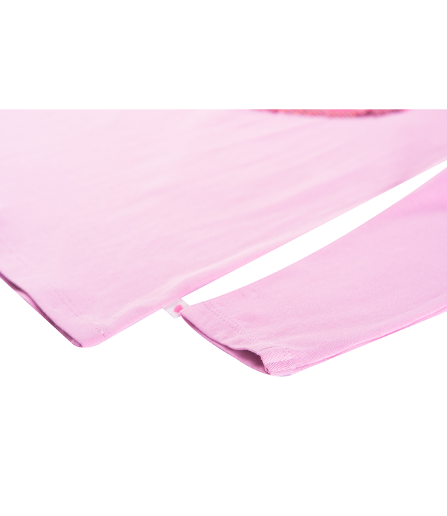 Someone winter t-shirt meisjes - roze - longsleeve - Fauve