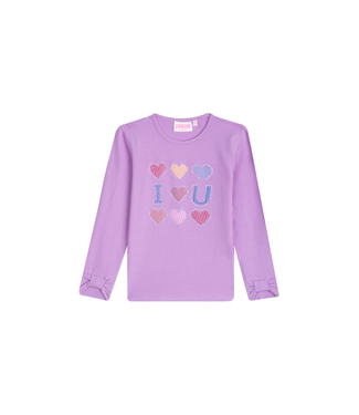 Someone winter t-shirt meisjes - paars - longsleeve - Fauve