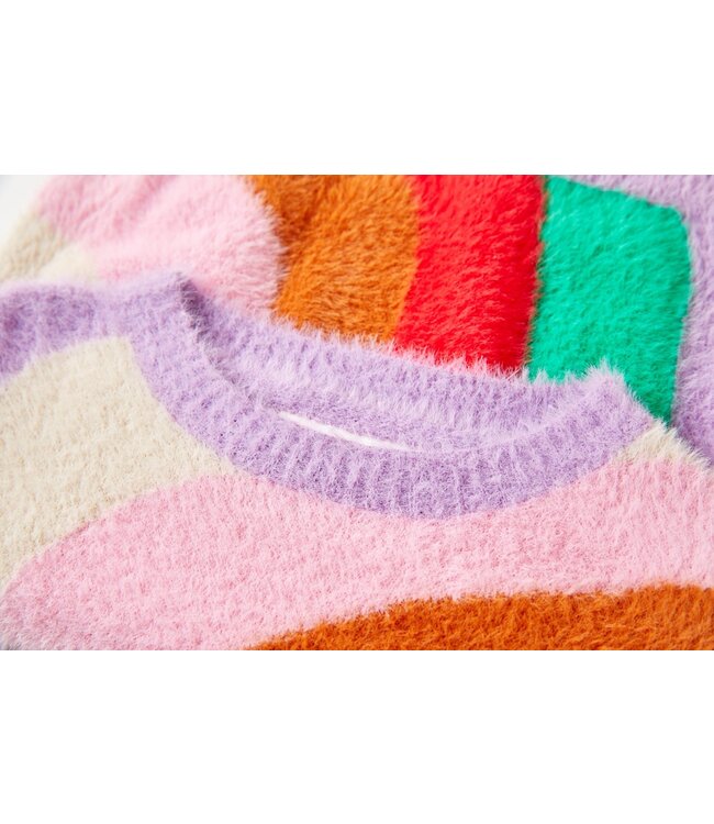 Someone winter sweater meisjes - multi - Fauve