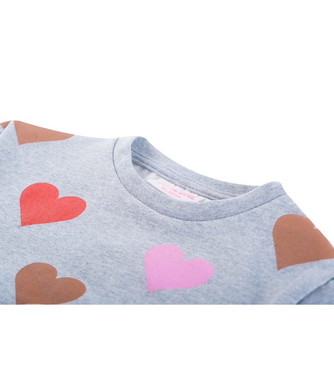 Someone winter sweater meisjes - grijs - Fauve