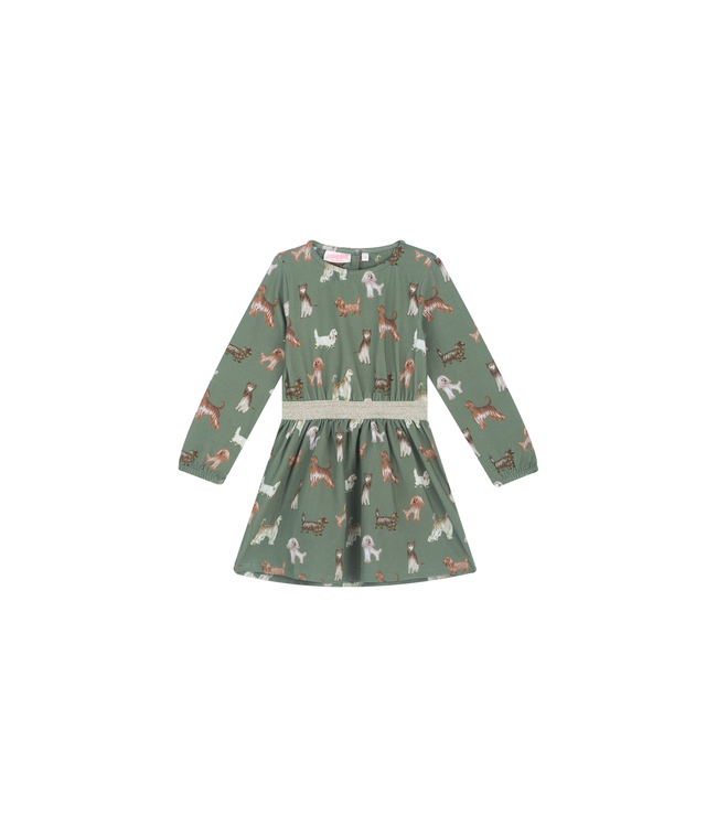 Someone winter jurk meisjes - khaki - Nel