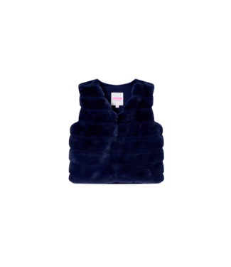 Someone winter gilet meisjes - navy blauw - Scottie