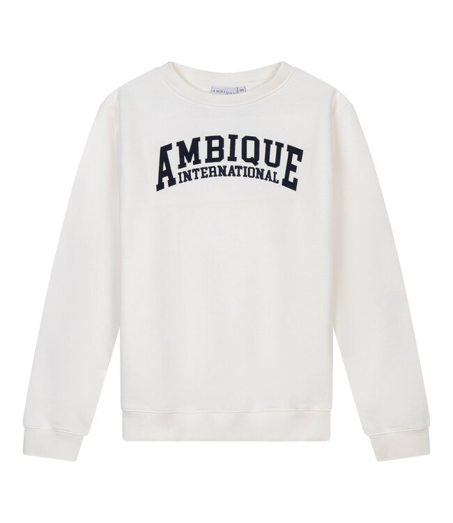 Ambique winter sweater jongens - Ivan - ecru