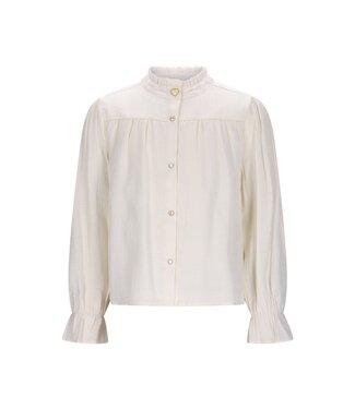 Le Chic winter blouse meisjes - wit - Eclaire