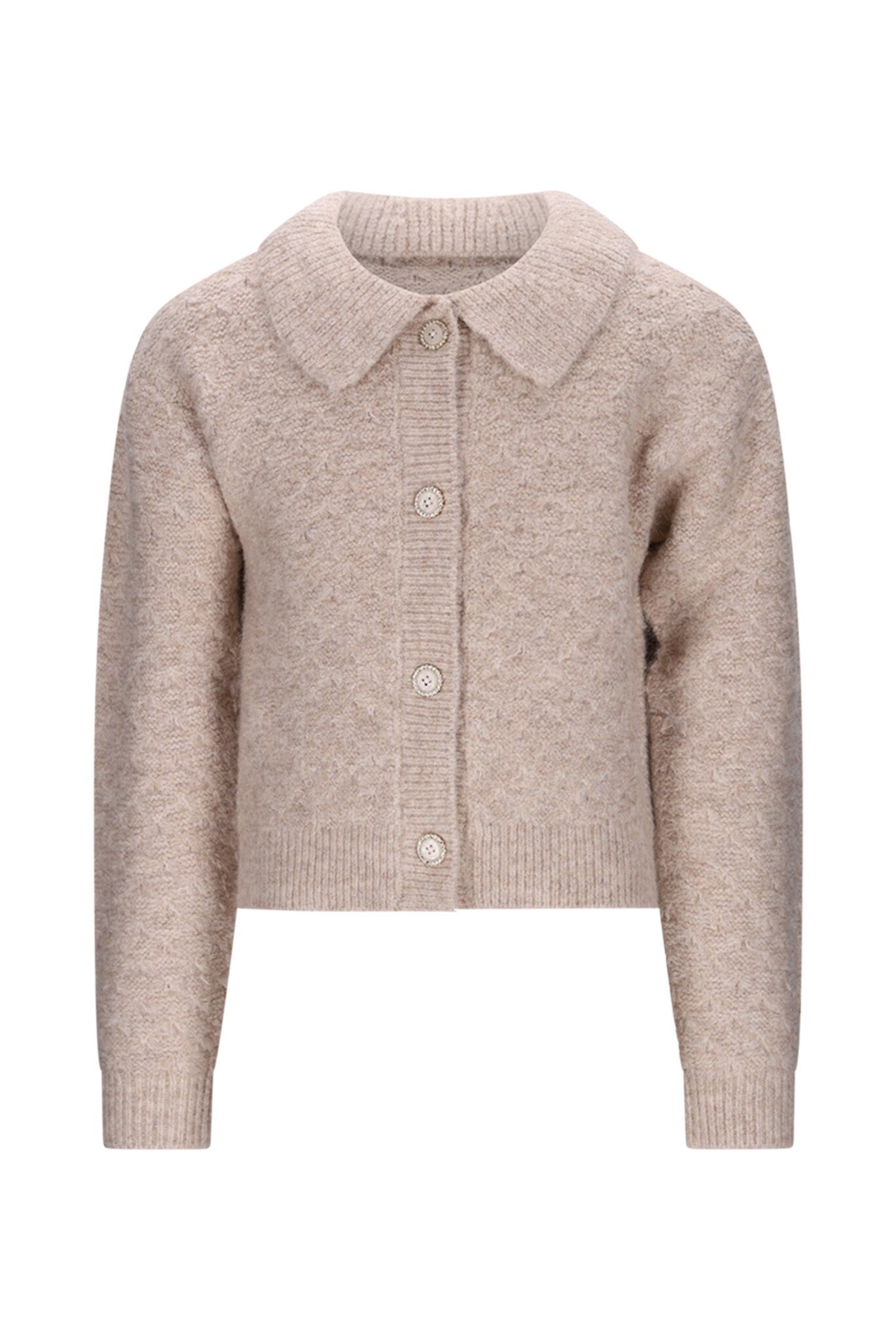 Le Chic winter vest meisjes - goud - Omsky - gebreid afbeelding