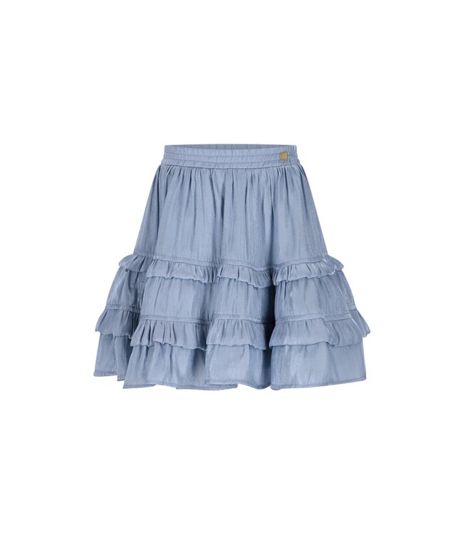 Le Chic winter rok meisjes - blauw - Thamsin - ruffle
