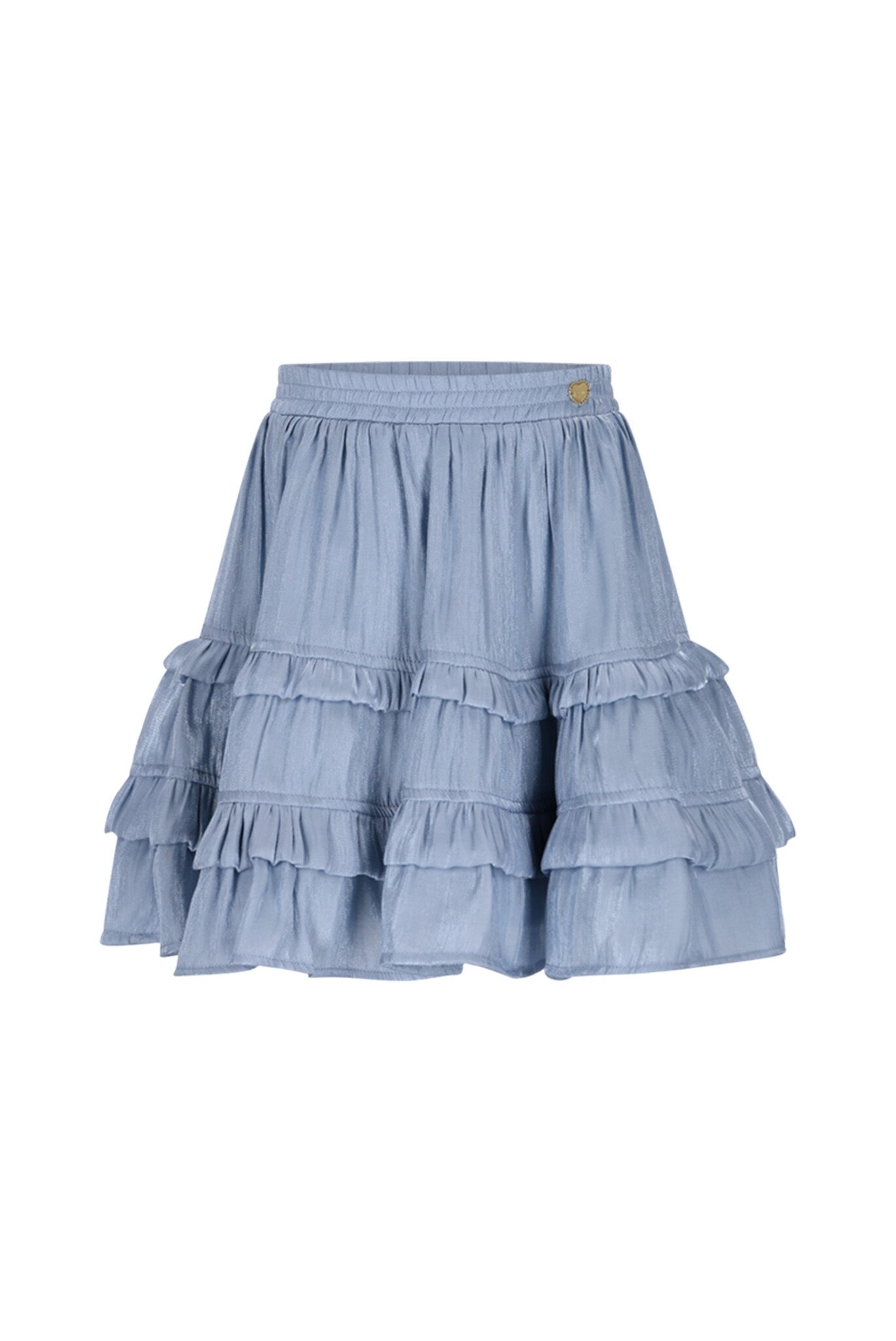 Le Chic winter rok meisjes - blauw - Thamsin - ruffle afbeelding