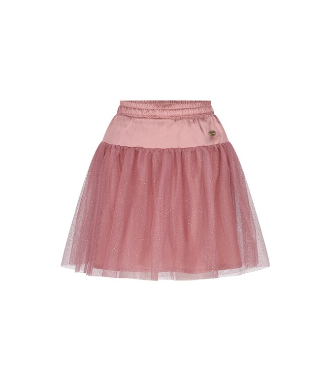 Le Chic winter rok meisjes - roze - Treat - confetti-net