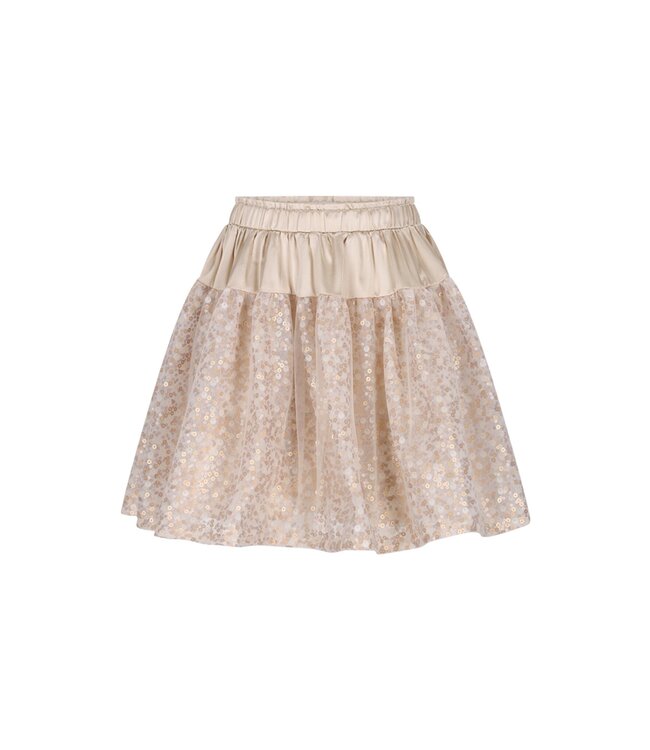 Le Chic winter rok meisjes - goud - Trust - pailletten