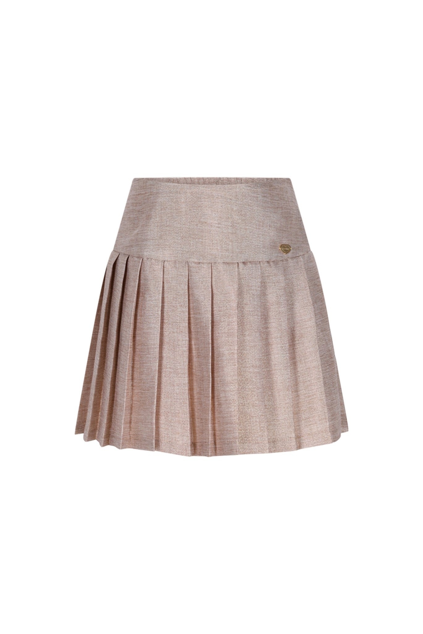 Le Chic winter rok meisjes - goud - Twinny - geplooid, glitter afbeelding