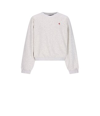 NoBell winter sweater meisjes - grijs - Kaila - furry