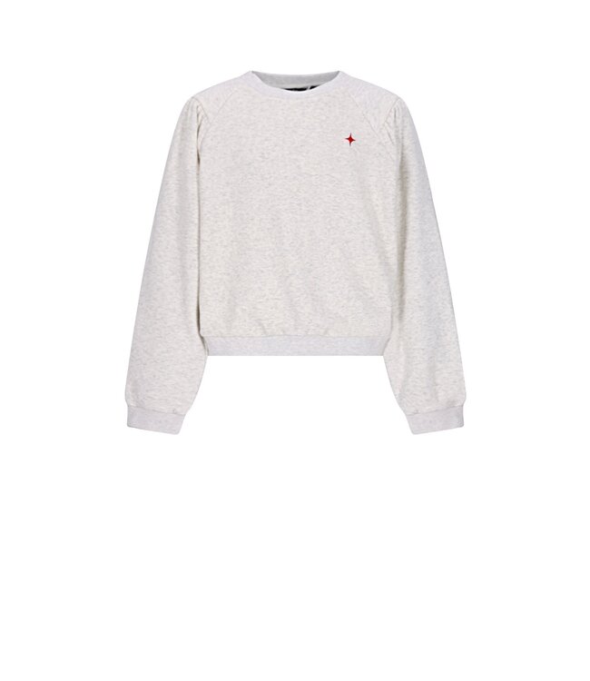 NoBell winter sweater meisjes - grijs - Kaila - furry