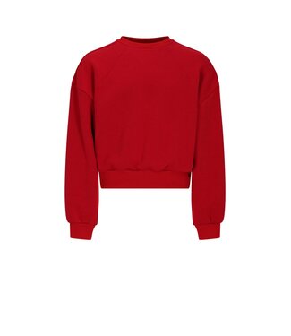 NoBell winter sweater meisjes - rood - Kobell - furry