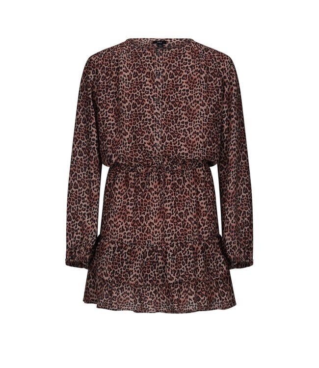 NoBell winter jurk meisjes - bruin - Mayal