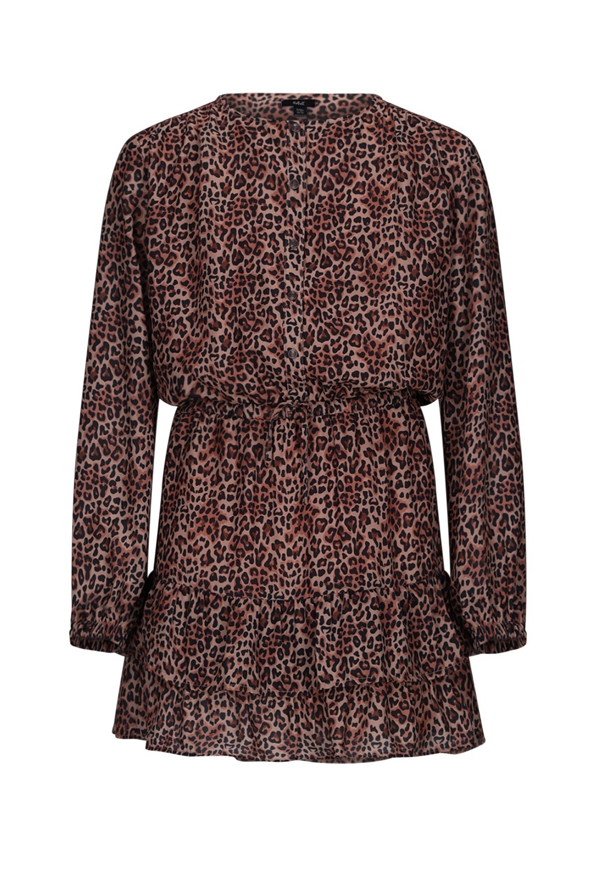 NoBell winter jurk meisjes - bruin - Mayal afbeelding