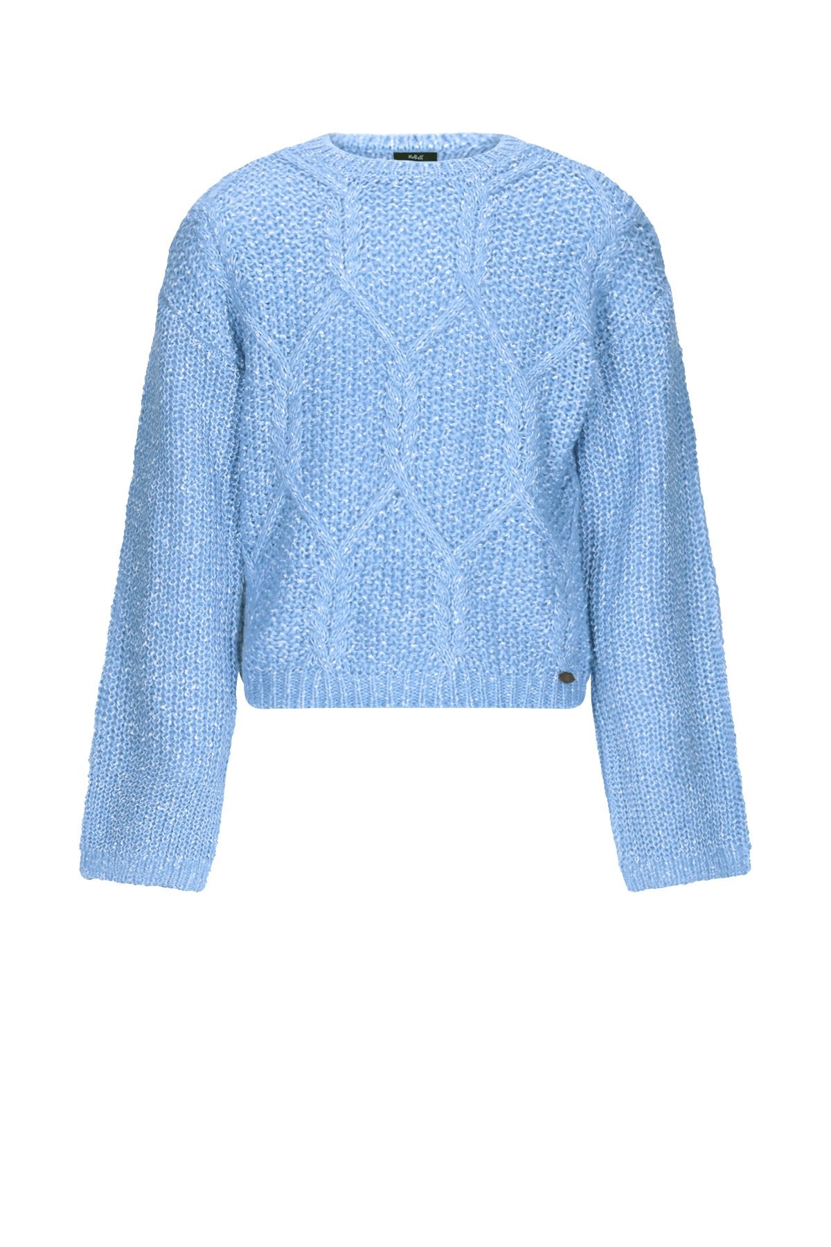 NoBell winter sweater meisjes - licht blauw - Katy - gebreid afbeelding