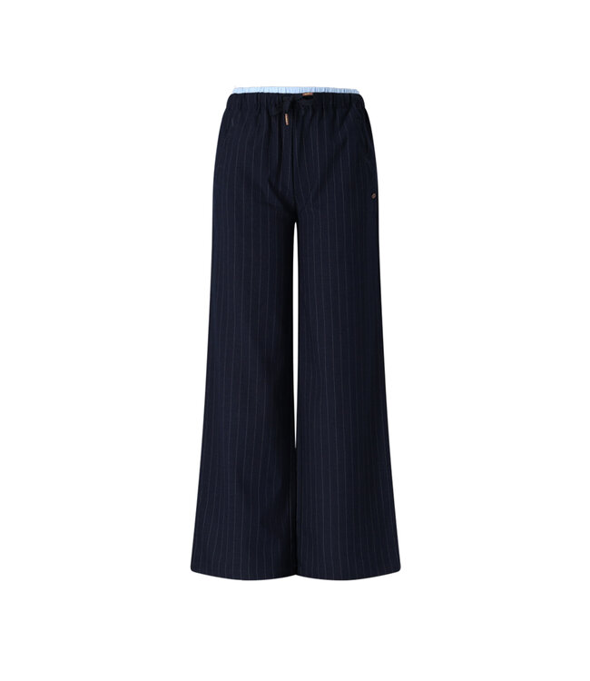 NoBell winter wide leg broek meisjes navy blauw Sub