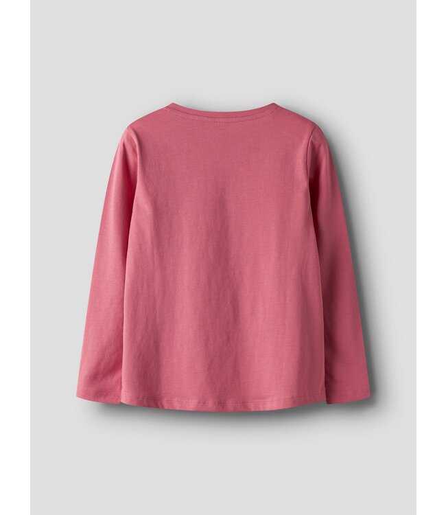 Name it winter shirt meisjes - roze - NkfViolet - loose fit