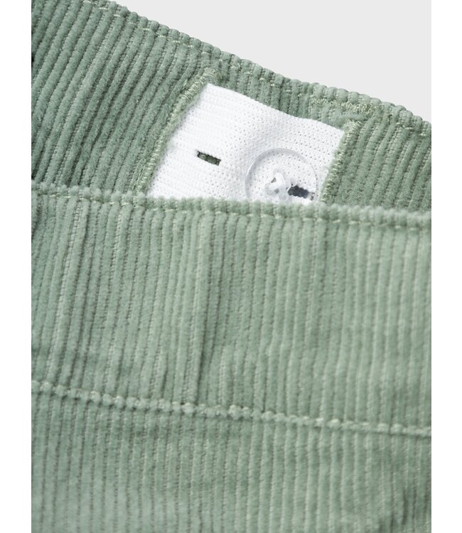 Name it winter broek meisjes - groen - NkfBella - wide leg