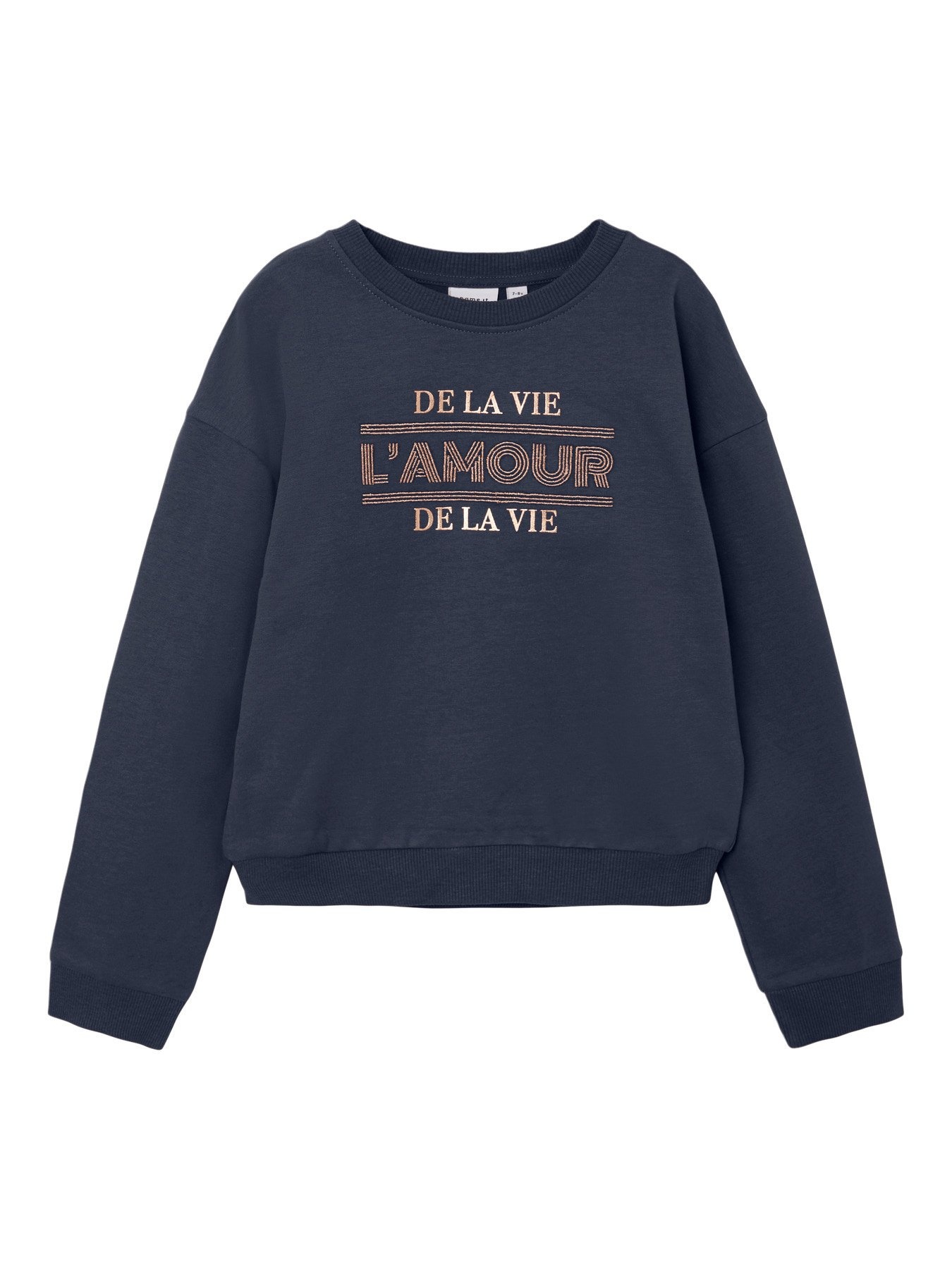 Name it winter sweater meisjes - blauw - NkfPramour afbeelding