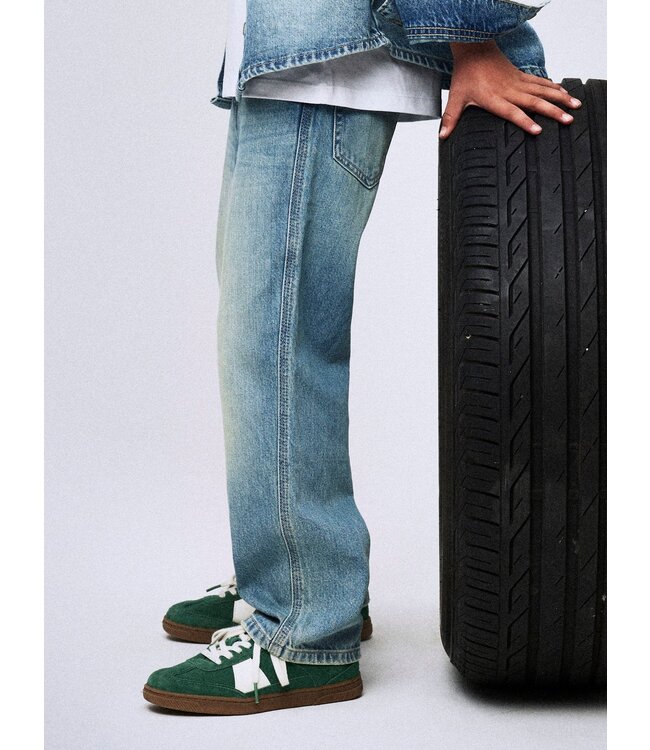 Name it winter jeans broek jongens - blauw - NkmRyan - straight fit