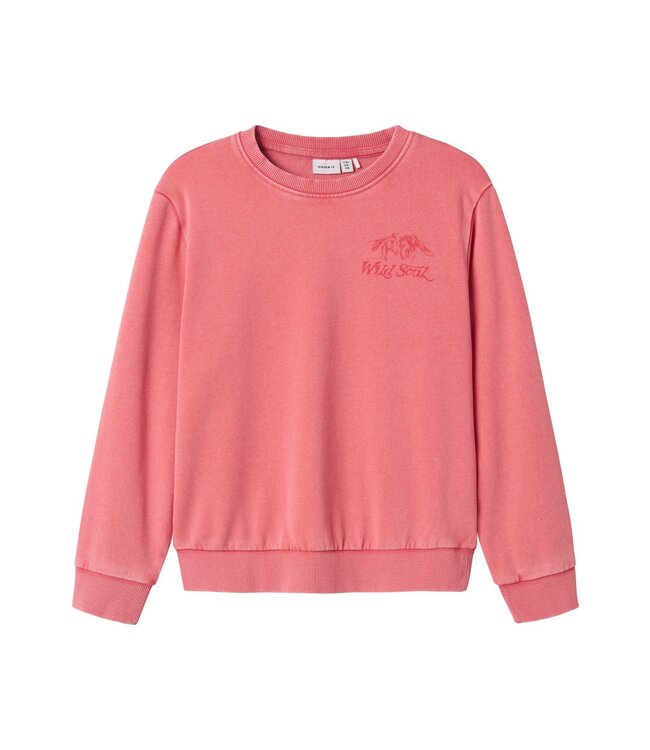 Name it winter sweater meisjes - roze - NkfKassia