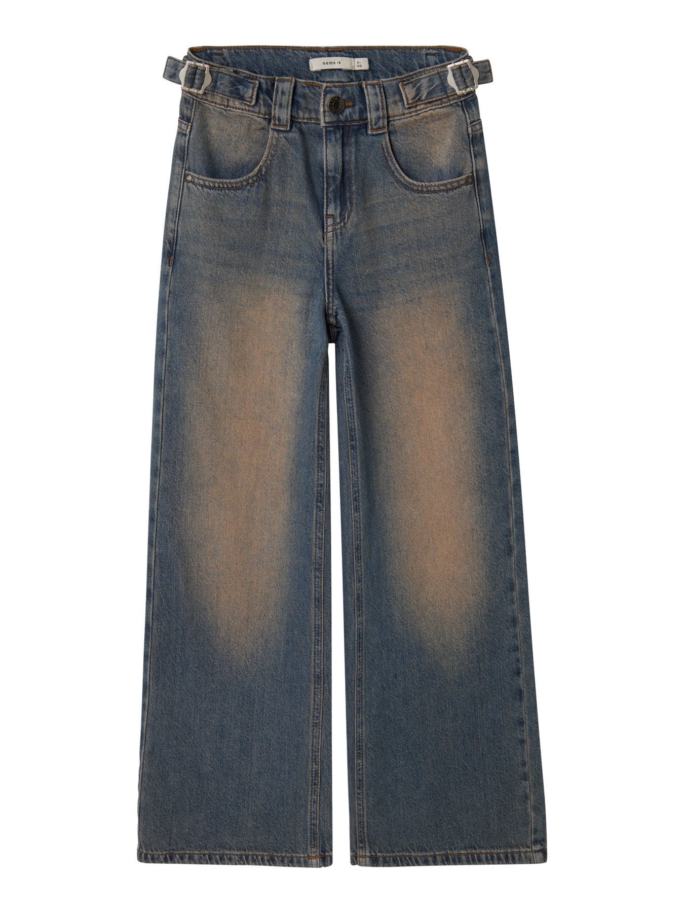 Name it winter jeans broek meisjes - vintage blauw - NkfBella afbeelding