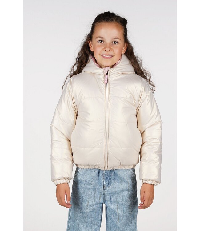 B.Nosy winter winterjas meisjes - paars - Jessie - omkeerbaar