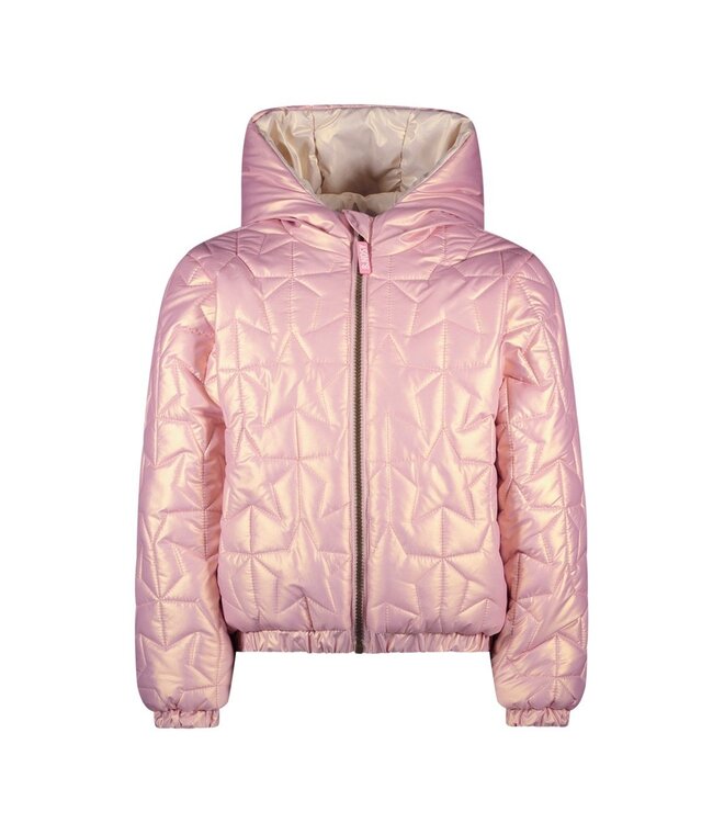 B.Nosy winter winterjas meisjes - paars - Jessie - omkeerbaar