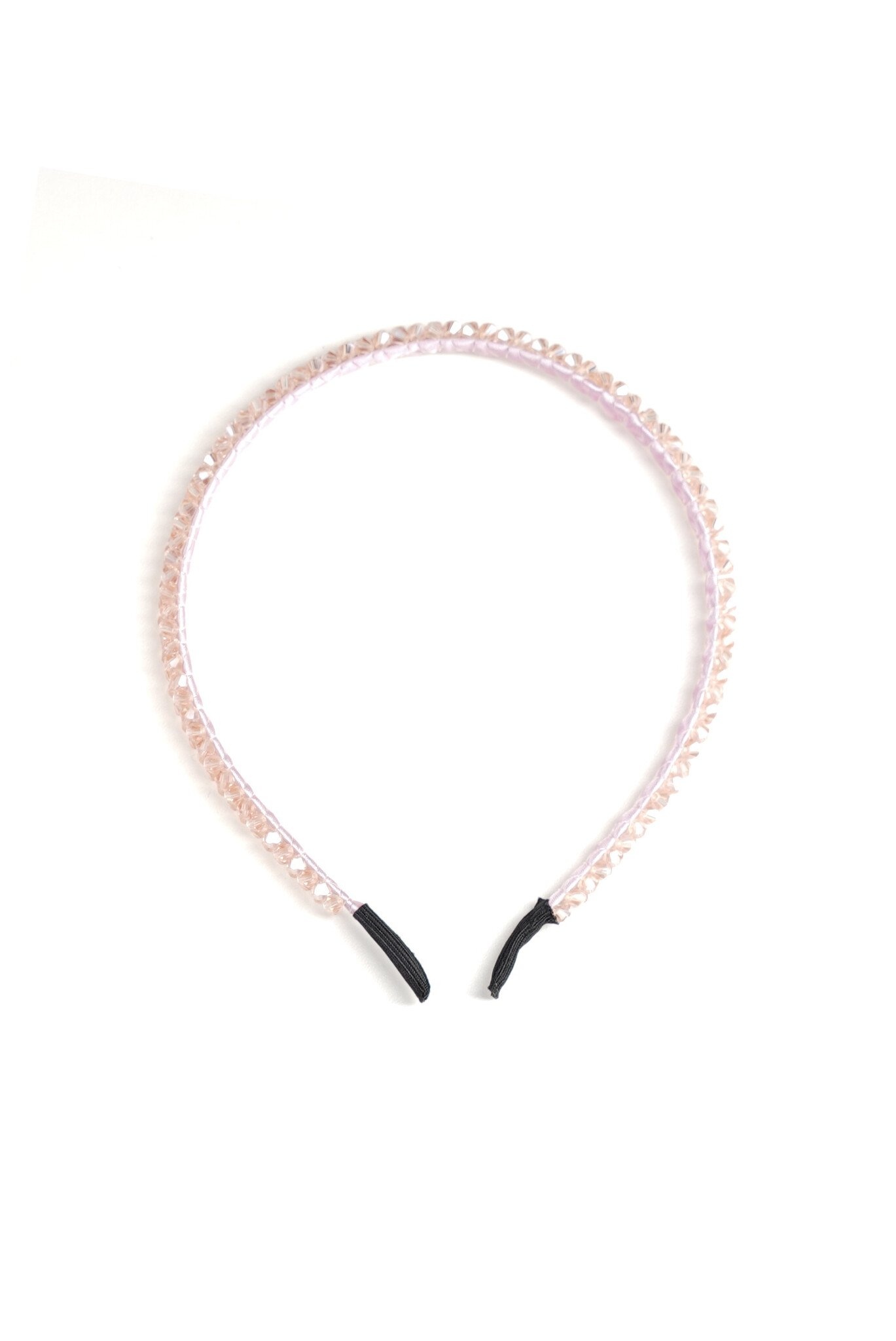 Le Chic winter diadeem meisjes - roze - Royal-e - glitterstenen