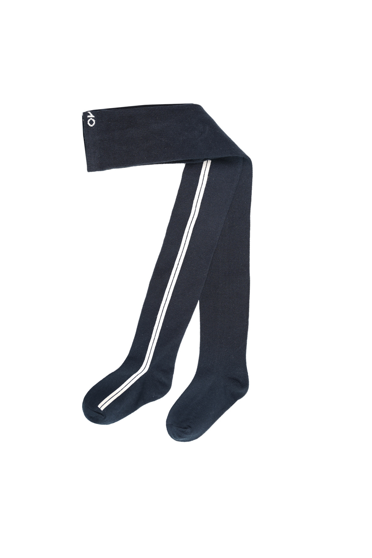 NoNo winter maillot meisjes - zwart - Rise - strepen op zijkant afbeelding