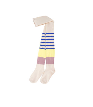 NoNo winter colorblocking maillot meisjes - geel - Rachel - gestreept