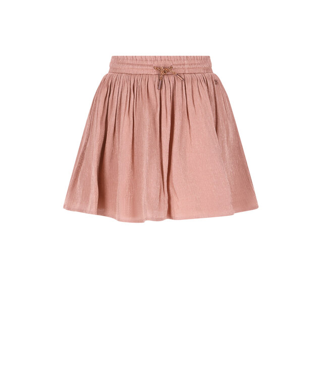 NoNo winter voile rok meisjes - roze - Nele - metallic