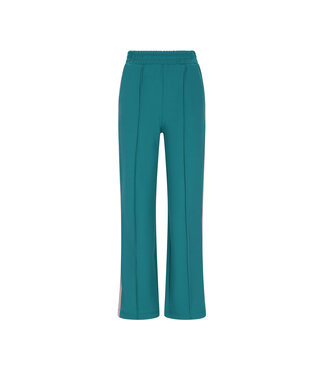 NoNo winter wide leg broek meisjes - groen - Sayla -  interlock