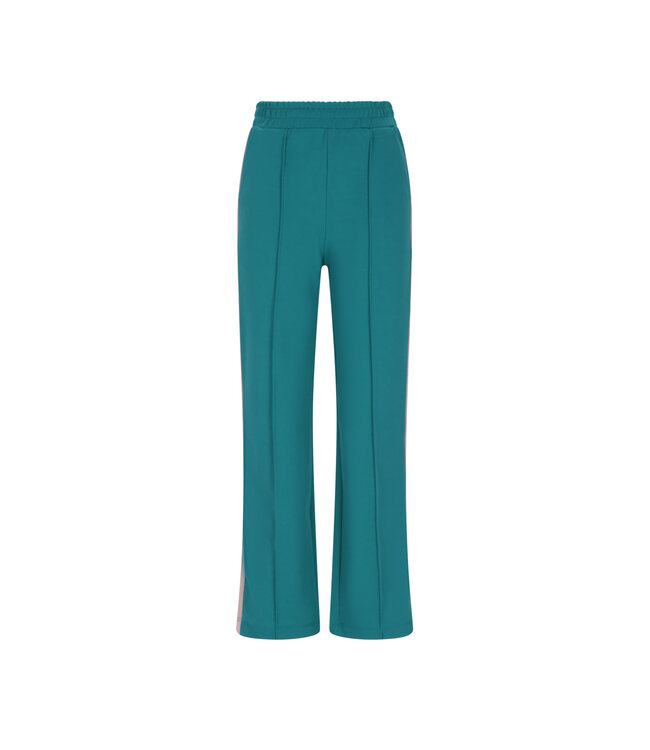 NoNo winter wide leg broek meisjes - groen - Sayla -  interlock