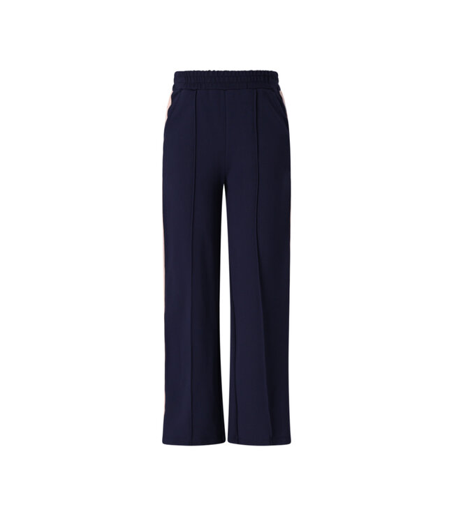 NoNo winter wide leg broek meisjes - navy blauw - Sayla - interlock